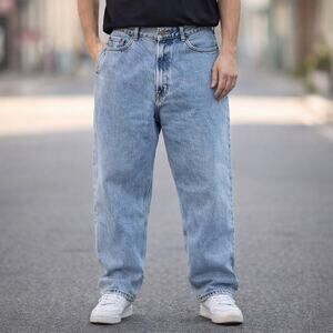 Vintage 90s GAP Light Wash Relaxed Fit Jeans W40 L32 USA